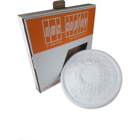Ceiling Rose Sara 390mm Resin Strong Lightweight Not Polystyrene Easy Fix 39cm (1/3)
