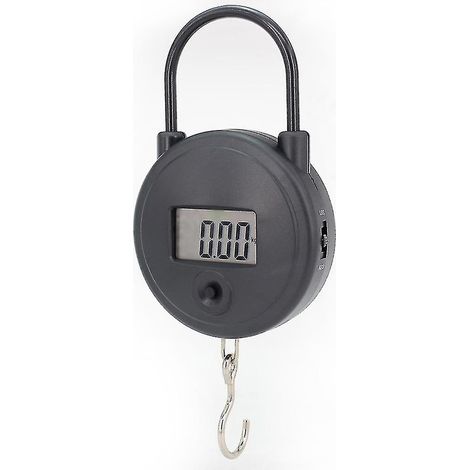 Balance numérique portable 30 kg / 66 lbs pour poissons, bagages et autres bagages. (1/5)