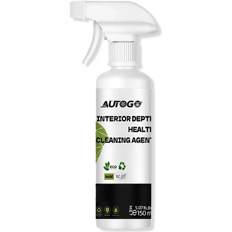 AUTOGO Car Interior Cleaner: Gentle formula for cleaning and stain removal, does not damage leather or fabric interiors. (1/5)