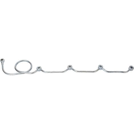 Tuyau de retour d'huile d'injecteur de remplacement en acier inoxydable pour moteur 4BD1 (1/5)