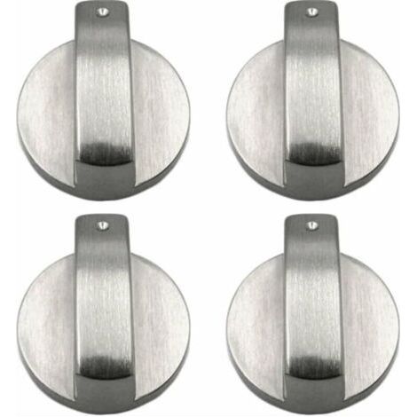 PA Stück Herdknöpfe, Gasherdknöpfe, Metall-Gasherdknöpfe, Gasherdknopf-Steuerung, Metall-Herdknöpfe für die Küche, 6 mm (1/4)