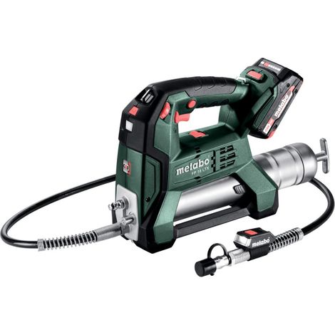 Metabo - 18V AKU lubrificatore, 2x batterie 2,0 Ah LiPower, caricabatterie 600789500