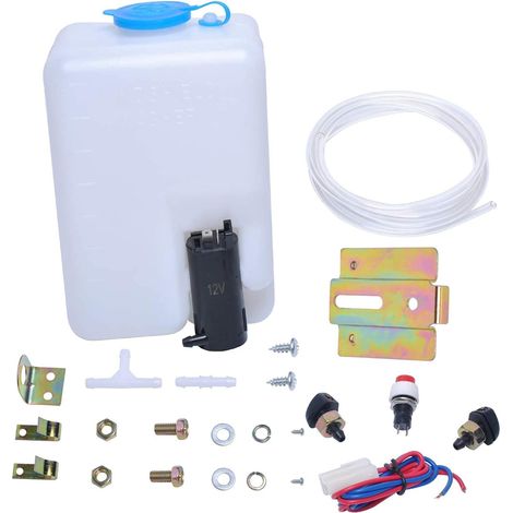 Universal 99300 Washer Pump Kit Liquid Tank with Bottle (1/5)
