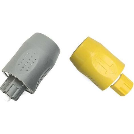 2 raccords femelles à dégagement rapide pour tuyau, compatibles avec les modèles Karcher Puzzi 8/1, 10/1, 30/4, 100 et 200 (r (1/5)