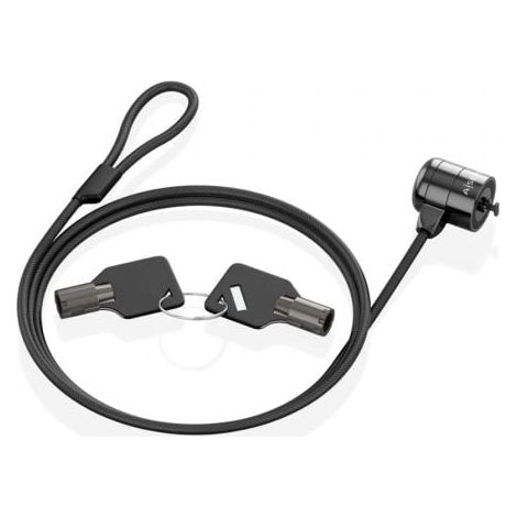 Cable de Seguridad Aisens ASLK-D40K04-BK 1,5 m