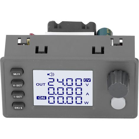 Ortviai Alimentation Réglable DC 6-36V à 0,5-36V 5A 90W avec Écran LCD 1,8" et Régulation CC/CV (1/4)