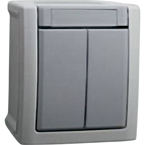 INTERRUPTEUR POUR GAMME VIKO 90591002-DE PACIFIC GRIS (1/2)