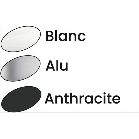Bouton-poussoir ODACE 10 A à vis gris anthracite - SCHNEIDER ELECTRIC - S546206