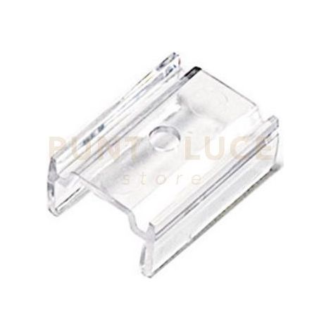 GSTP07- CLIP PLASTICA TRSPARENTE PER STRIP LED "GST190C o GST190N"