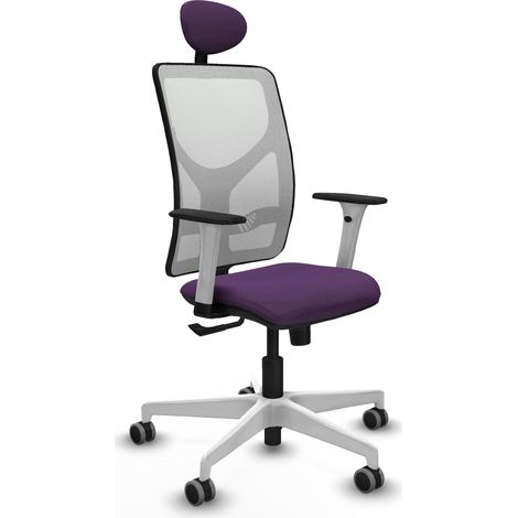 Silla de oficina piqueras y crespo Motilla blanco espuma alta densidad (1/2)