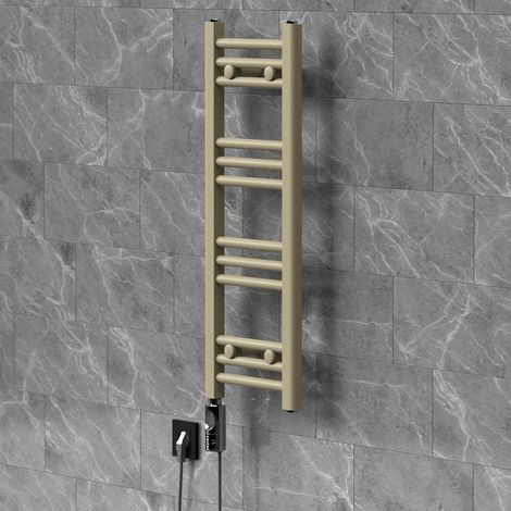 LuxeBath Termoarredo Scaldasalviette Sahara 300x800 mm Elettrico Beige (1/5)