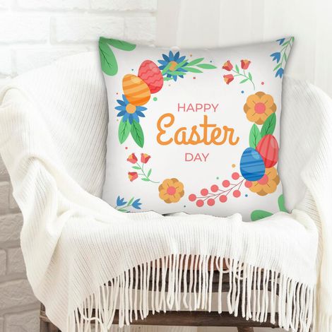 Housse de coussin carréecachée zippée pour couple mère père famille amis amoureux animaux de compagnie (1/5)