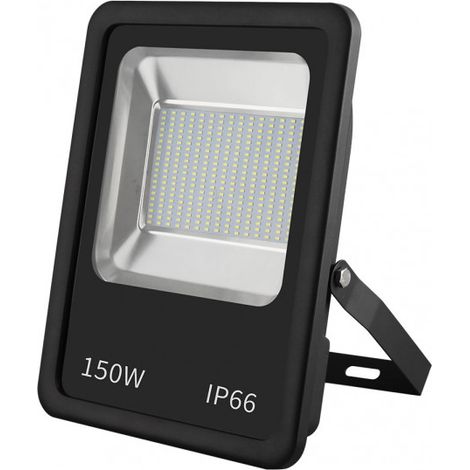 FAB 147381509 Projecteur Led Smd Dacita 150w 6500k Noir 13500lm 120º Ip66 42,5x32,5x8 Cm