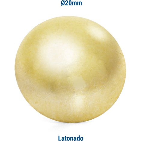 tachuela lisa. acero. para cubrir tornillería - heico acabado latonado ( color:000000 100)