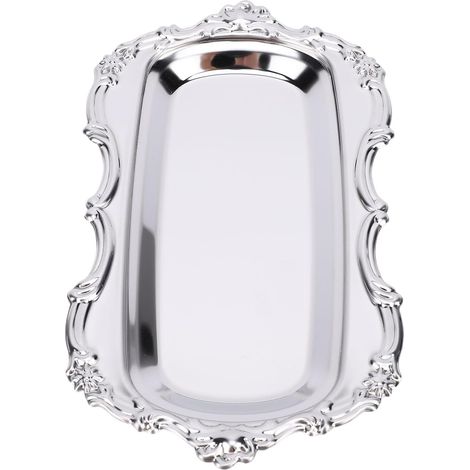 Stainless Steel Trinket Dish, Serving Tray (1/5)