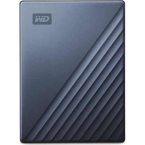 Disco duro externo portátil WD My Passport Ultra de 2,5" con USB-C/USB3.0, 4 TB, color azul, 6,4 cm, 2,5" y acabado me (1/3)