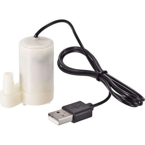 Bardusch-Micro Submersible Mini Eau Pompe avec USB Connecteur DC 3V Vertical Style pour Plante Arrosage (1/5)