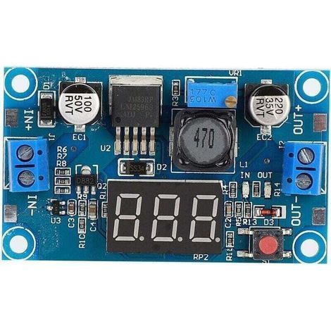 Modulo convertitore DC-DC regolabile, regolatore di tensione step-down 4-40V (1/4)