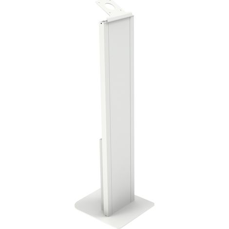Borne de sol pour support tablette, Blanc (1/5)