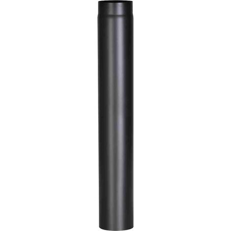 FireFix Ofenrohr Ø 150 mm 100 cm schwarz Rohr Ofen Kamin Kaminrohr Rauchrohr (1/2)