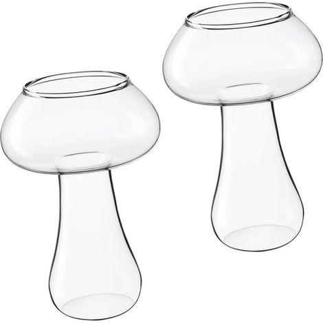 Pieces Mushroom Cup Drinking Glasses Port Glasses Paper Cups