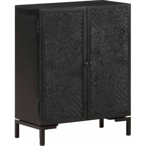 vidaXL Buffet 60x30x76 cm bois de manguier massif (1/5)