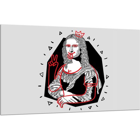 PLAQUE DE PROTECTION EN VERRE POUR CUISINIÈRE 80x52 DAMA (1/5)