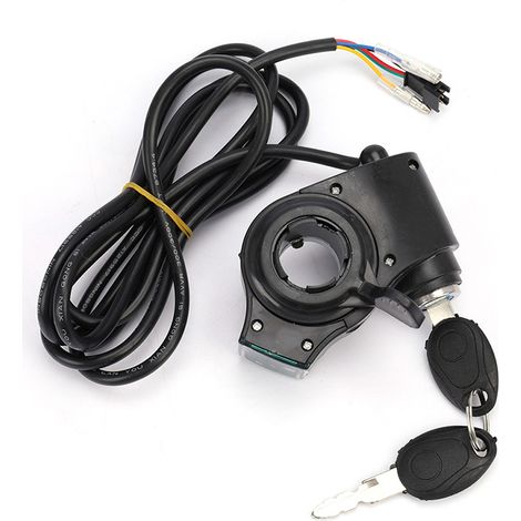 Green screen thumb lock, throttle grip for electric vehicles, electric vehicle parts, gear shift lever, throttle grip (1/4)