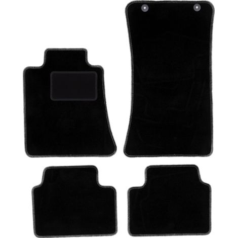 Tappetini auto in velluto nero per: Alfa Romeo Giulia berlina 2x4 (2WD) (2016-) (1/5)