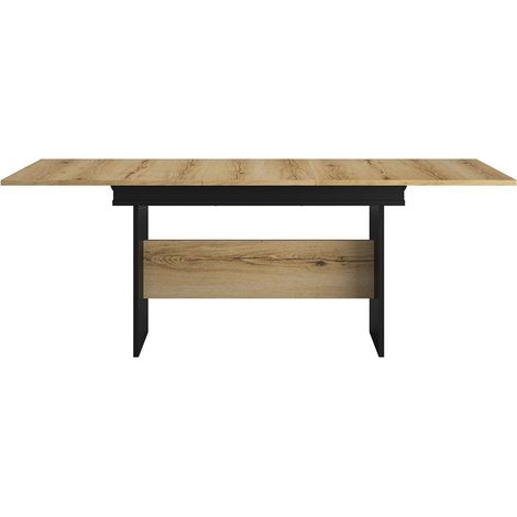 CALICOSY - Table rectangulaire 1 allonge Esteban - L160/205 cm (1/5)