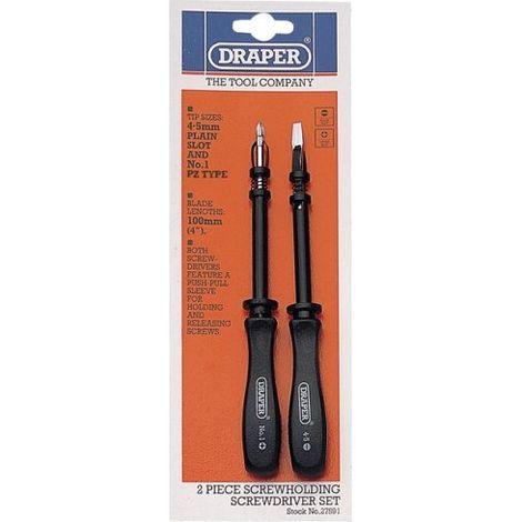 DRAPER 27591 LOT DE 2 TOURNEVIS POSITIONNEURS