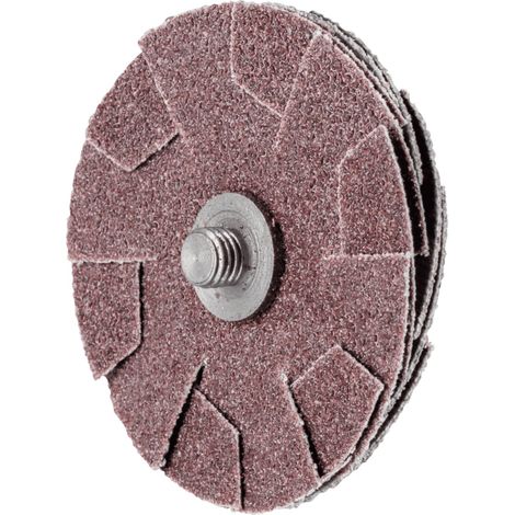 PFERD TOOLS Kissenschleifer KS Ø 50x5 mm Gewinde 1/4-28 UNF A 80 zum Schleifen schmaler Schlitze 20 Stk (1/5)
