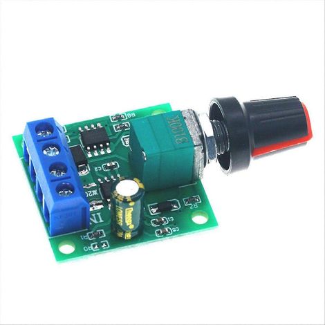 DC 1.8V 3V 5V 6V 12V 2A PWM moteur vitesse contrôleur bas Voltage moteur vitesse contrôleur PWM 0-réglable Drive module (1/5)