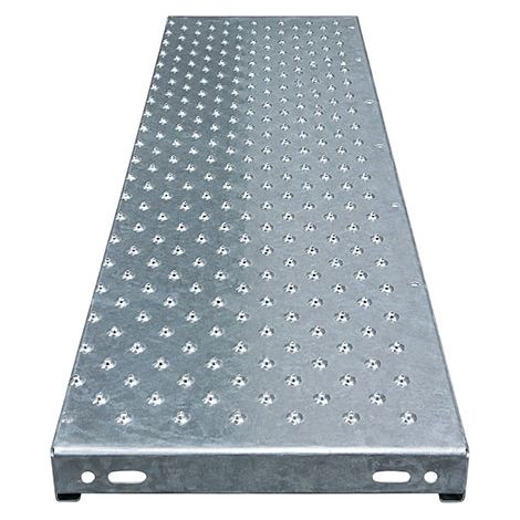 Gradino industriale - Acciaio zincato - Dimensioni 0.70 x 0,24 m - M-TOLPICO-700/240 (1/5)