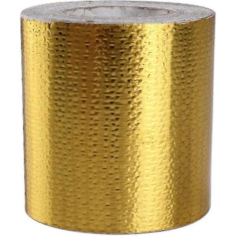Ruban adhésif réfléchissant la chaleur en fibre de verre - 5 m x 5 cm - Or (1/5)