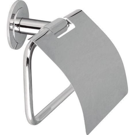 BATHSTAGE 66482 B-FOCUS Portarrollos con tapa Cromo - ref: BS-66482 (1/2)