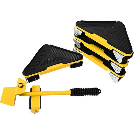 Lève-meubles 5 pièces, manipulateur de meubles, déplacement facile, système de levage mobile pour meubles robustes (1/5)