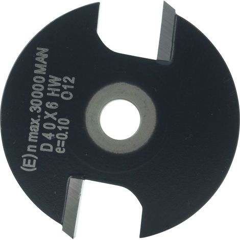 ENT Scheibennutfräser 6mm Fräser zum Nuten und Schlitzen - ohne Frässpindel, HW