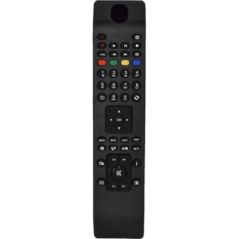 Kompaktes Design der universellen TV-Fernbedienung. Nicht einfach zu bedienende Fernbedienung, aus ABS für den Heimgebrauch.