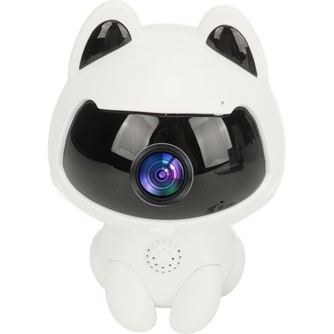 Caméra de sécurité intérieure 2MP 1080P WiFi avec chat mignon, détection de mouvement, communication bidirectionnelle, vision nocturne, application de surveillance intelligente pour animaux de compagn (1/5)