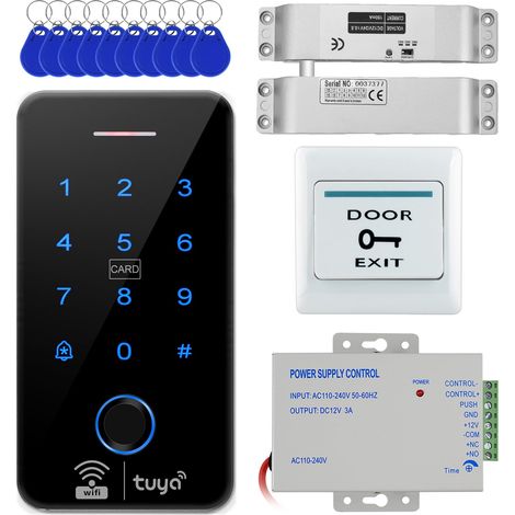 Kit Contrôle Accès + Serrure à Verrou (1/5)
