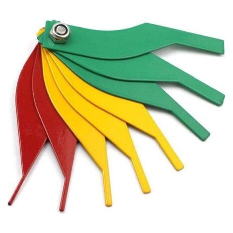 Jauge d'épaisseur Calibrées d'épaisseur Jauge Instrument de Mesure de l'outil de Voiture (1/5)