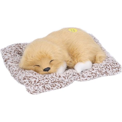 Chien endormi réaliste, adorable chiot endormi, jouet pour enfants, décoration, cadeau pour garçons et filles, Labrador (1/5)