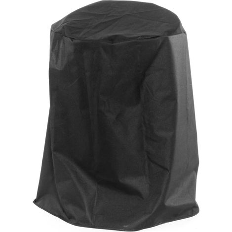 Funda Mustang negra 64 cm para barbacoa de carbón
