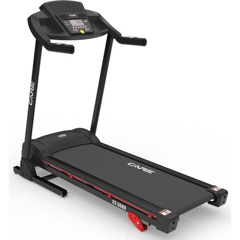 Tapis de course connecté 16 km/h – Moteur 2.5 HP – Surface de course 120 x 41,5 cm – 17 programmes – Compatible KINOMAP – Care Plus (1/5)