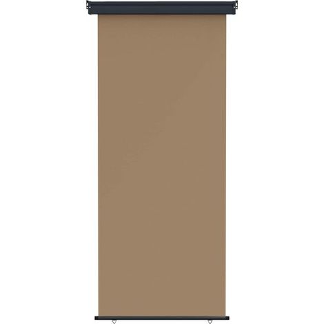 Store latéral de balcon, 100 % polyester, fer et acier (1/5)