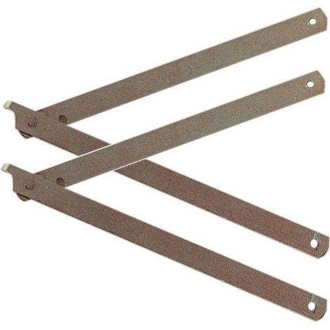 tiges articulA es pour trA teaux en acier galvanisA  mm 250 cm 25 tige articulA e