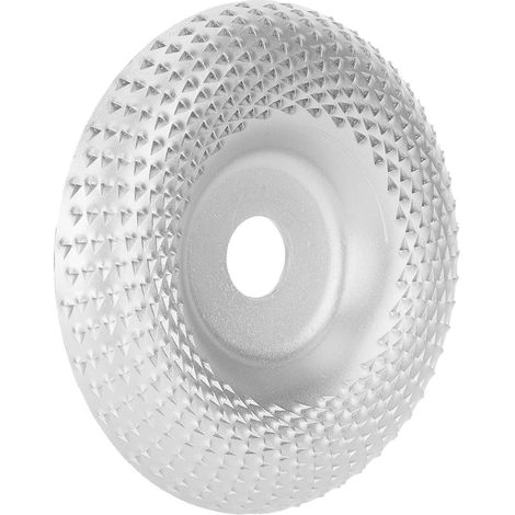Stahl-Schleifscheibe für Holzbearbeitung, Formscheibe, Elektrowerkzeugzubehör, Hardware-Teile, Silberne gebogene Wurzelschnitzscheibe E1-532 (1/5)