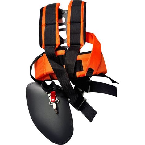 Harnais pour débroussailleuse - Harnais universel pour coupe-bordures - Bandoulière pour débroussailleuse - Harnais réglable pour coupe-bordures - Accessoires de tonte - Outils de jardin - Compatible  (1/5)