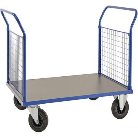 Carrello a piattaforma 2 sponde, LxPxH (mm) 1166x700x1020 - Kongamek